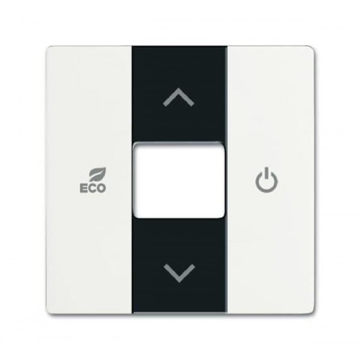 Μετώπη KNX Θερμοστάτη Λευκό Soft CP-RTC-884 Free@home ABB