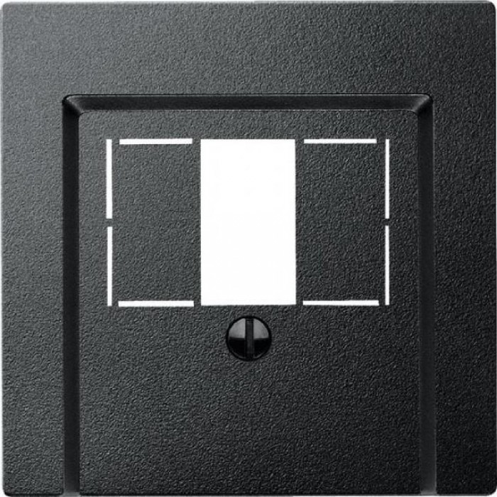Μετώπη Πρίζας Ηχείων Ή HDMI Ανθρακί 297914 System-M MERTEN