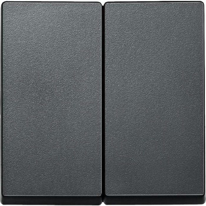 Μετώπη 2 Πλήκτρων Ανθρακί MTN433514 System-M MERTEN