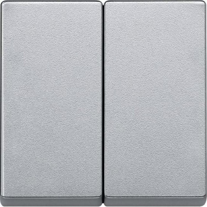 Μετώπη 2 Πλήκτρων Αλουμίνιο 433560 System-M MERTEN