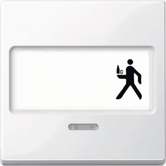 Μετώπη Επιγραφής Φωτεινής Λειτουργίας Λευκό 434719 System-M MERTEN