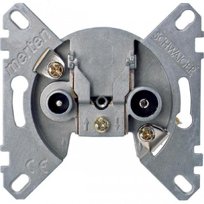 Μηχανισμός Πρίζα TV/SAT-FM Τερματική MERTEN