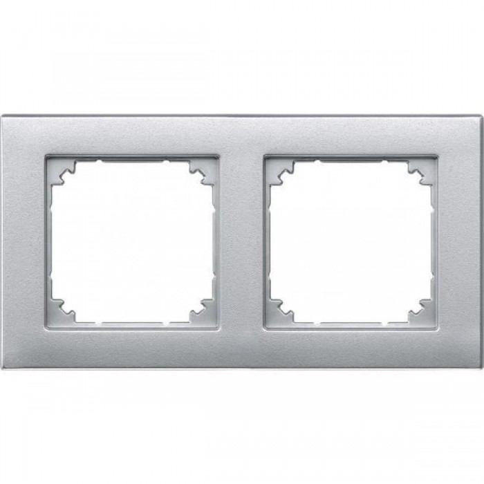 Πλαίσιο 2 Θέσεων Αλουμίνιο 486260 System-M MERTEN