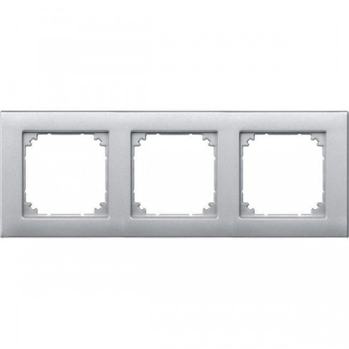 Πλαίσιο 3 Θέσεων Αλουμίνιο 486360 System-M MERTEN