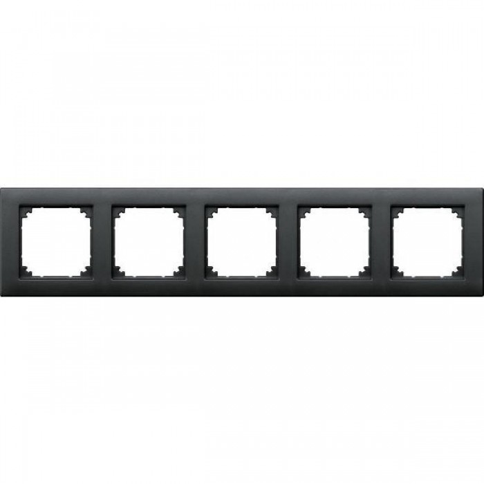 Πλαίσιο 5 Θέσεων Ανθρακί 486514 System-M MERTEN