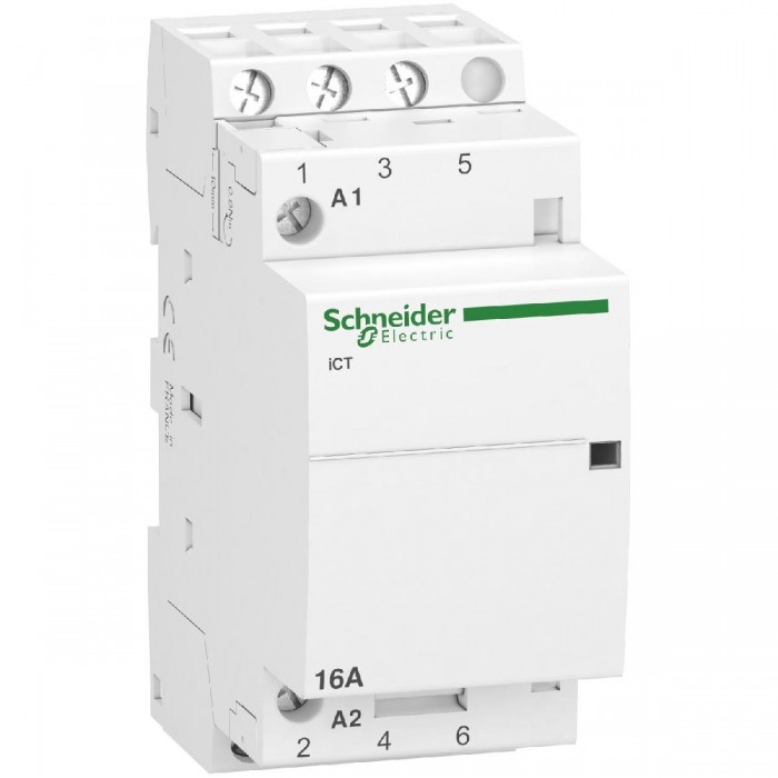 Ρελέ Ισχύος Ράγας 3P 16A 3NO 240VAC A9C22813 SCHNEIDER ELECTRIC