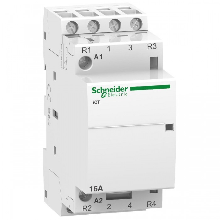 Ρελέ Ισχύος Ράγας 4P 16A 2NO+2NC 240VAC A9C22818 SCHNEIDER ELECTRIC