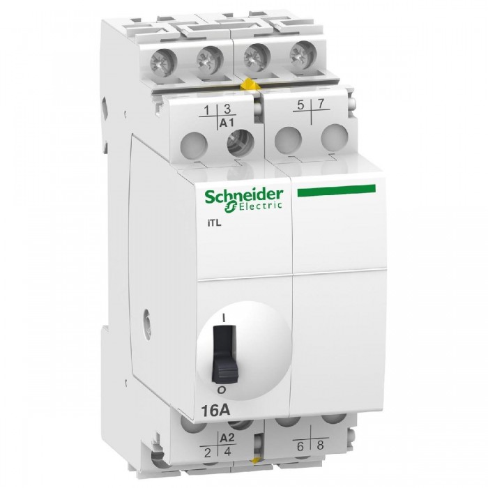 Ρελέ Καστάνιας 4P 16A 4NΟ 24VAC ή 12VDC A9C30114 SCHNEIDER ELECTRIC