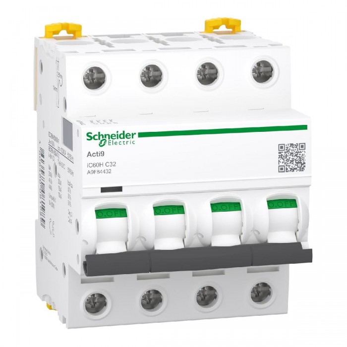Αυτόματη Ασφάλεια 4P C 32A 10kA A9F84432 SCHNEIDER ELECTRIC