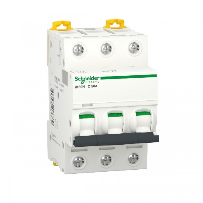 Αυτόματη Ασφάλεια 3P C 50A 6kA A9K24350 SCHNEIDER ELECTRIC