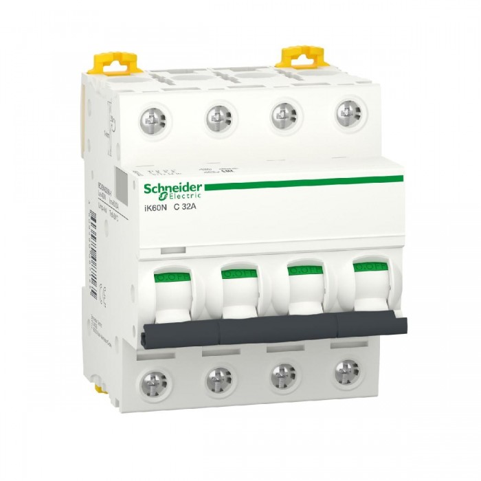 Αυτόματη Ασφάλεια 4P C 32A 6kA A9K24432 SCHNEIDER ELECTRIC
