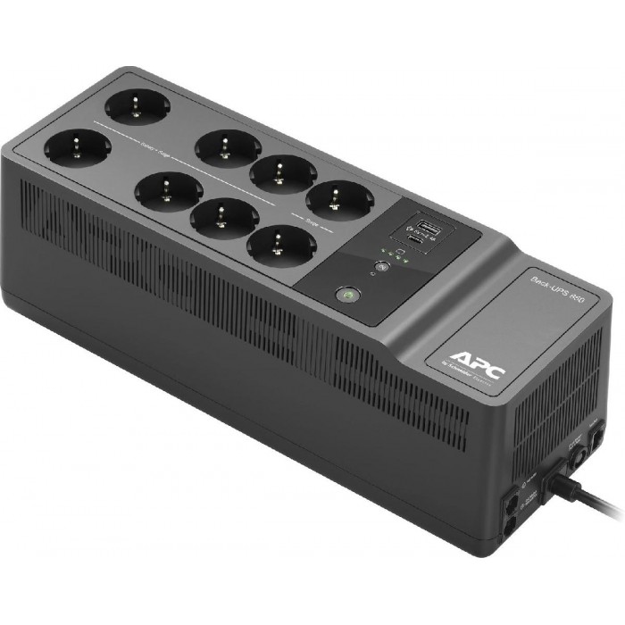 Ups Line Interactive 850VA-520W Με USB Type-C Και A BE850G2-GR APC