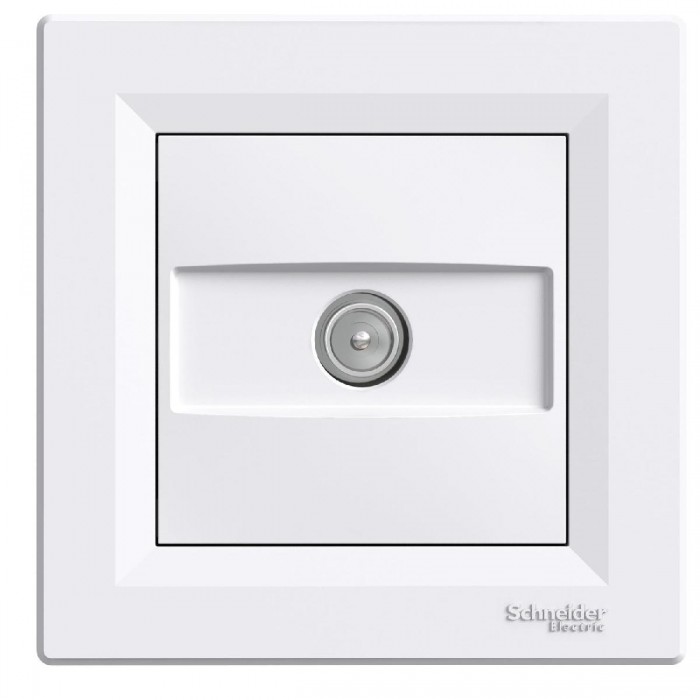 Πρίζα TV Τερματική 1dB Λευκό EPH3200121 ASFORA
