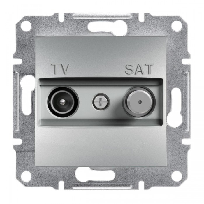 Πρίζα TV-SAT Τερματική 1dB Αλουμίνιο EPH3400161 ASFORA