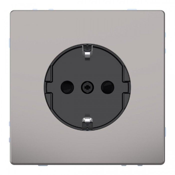 Πρίζα Σούκο Ασφαλείας Νίκελ MEG2300-6050 System D MERTEN