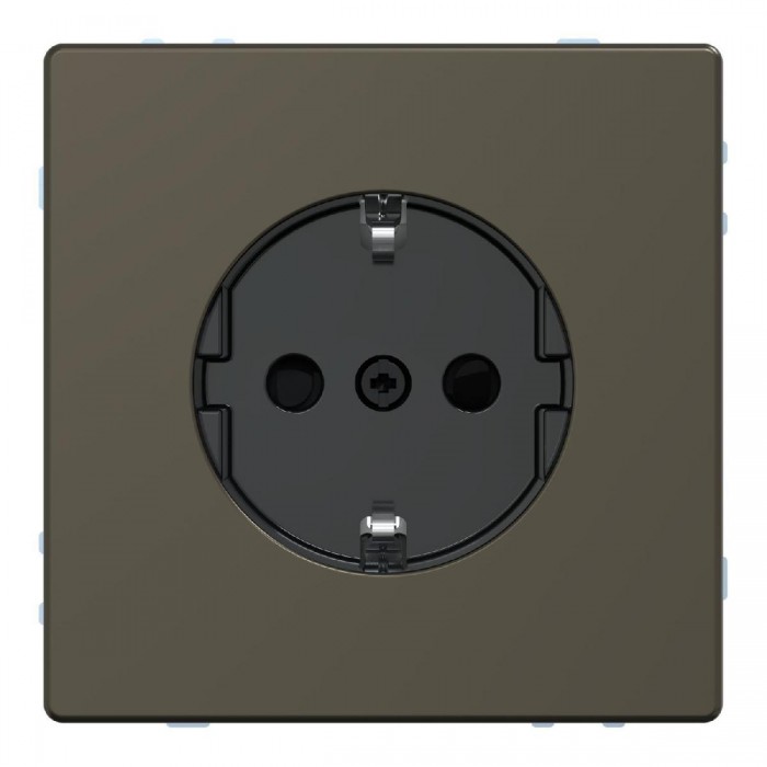 Πρίζα Σούκο Ασφαλείας Mocca MEG2300-6052 System D MERTEN