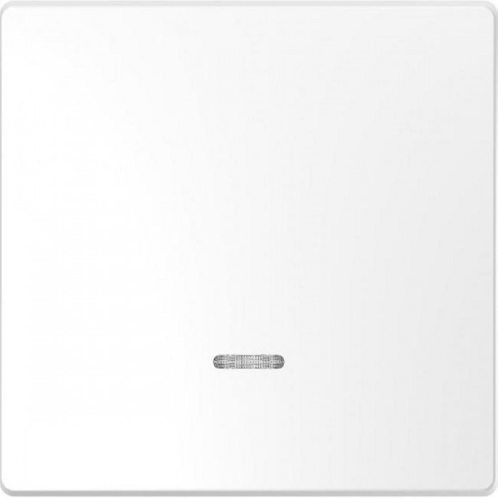 Μετώπη 1 Πλήκτρου Φωτεινής Λειτουργίας Λευκό MEG3320-6035 D-Life MERTEN