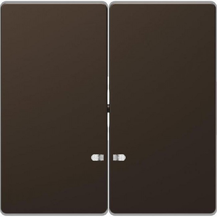 Μετώπη 2 Πλήκτρων Φωτεινής Λειτουργίας Mocca MEG3420-6052 D-Life MERTEN