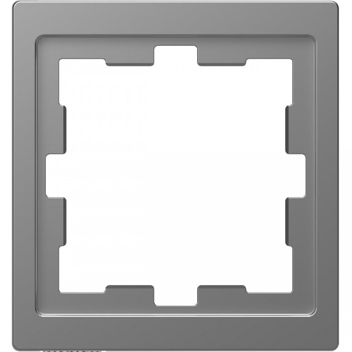 Πλαίσιο 1 Θέσης Ατσάλι MEG4010-6536 D-Life MERTEN