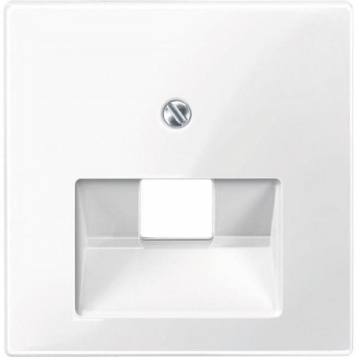 Μετώπη Πρίζας Τηλεφώνου RJ11(RJ12) Λευκό MEG4211-0319 System-M MERTEN