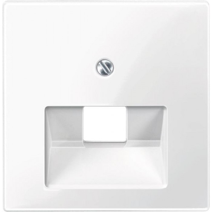 Μετώπη Πρίζας Δικτύου RJ45 Λευκό MTN296219 System-M MERTEN