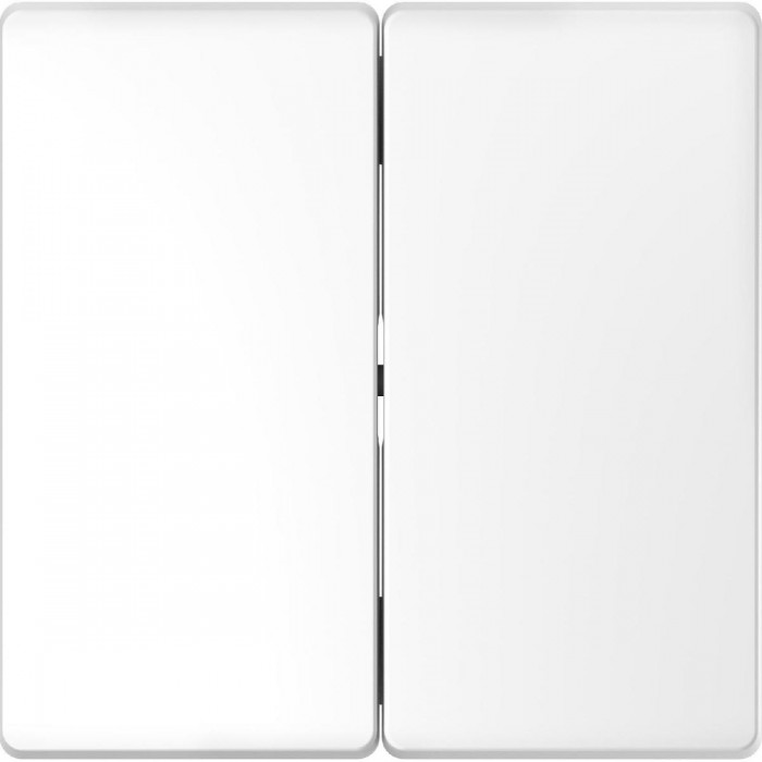 Μετώπη 2 Πλήκτρων Λευκό MTN3400-6035 D-Life MERTEN
