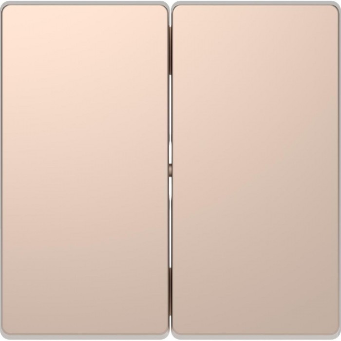 Μετώπη 2 Πλήκτρων Σαμπάνια MTN3400-6051 D-Life MERTEN