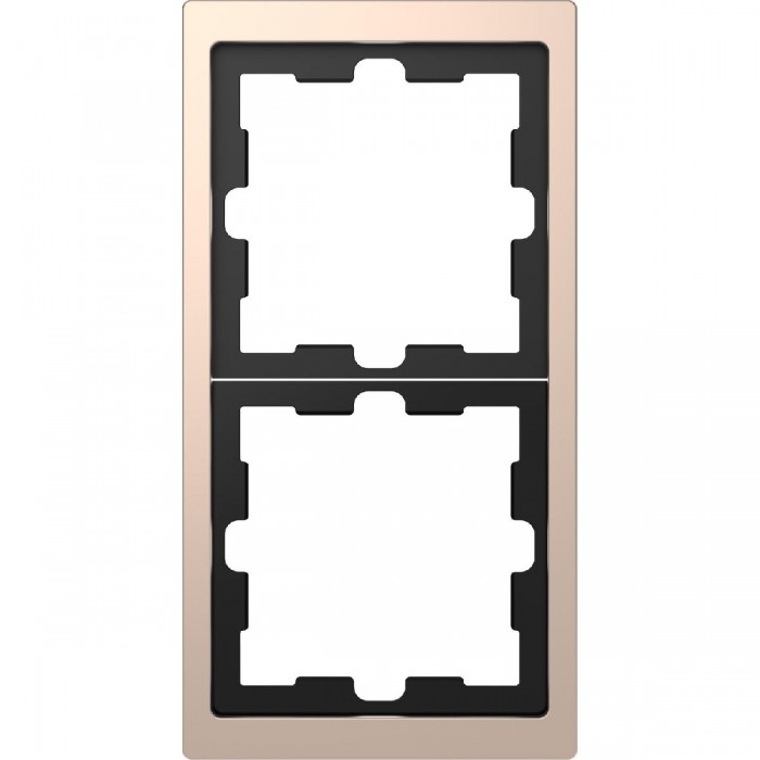 Πλαίσιο 2 Θέσεων Σαμπάνια MTN4020-6551 D-Life MERTEN