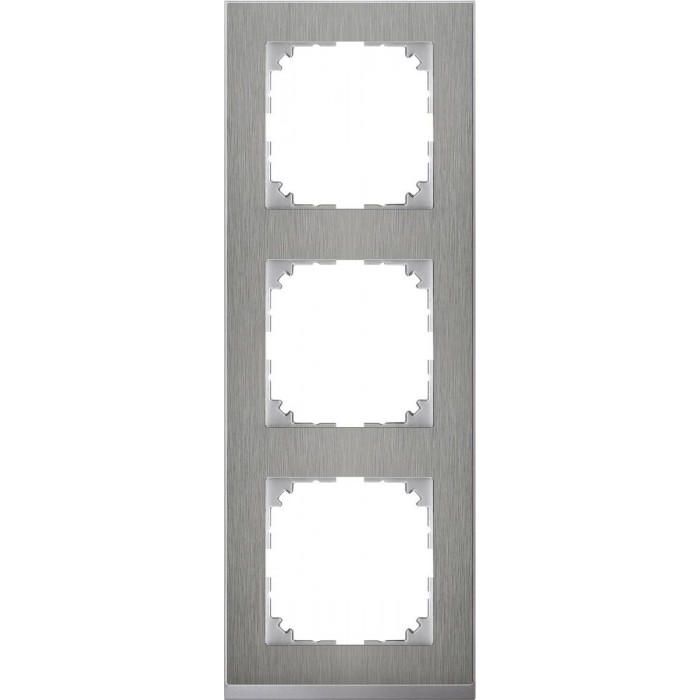 Πλαίσιο 3 Θέσεων Ατσάλι MTN4030-3646 System-M MERTEN