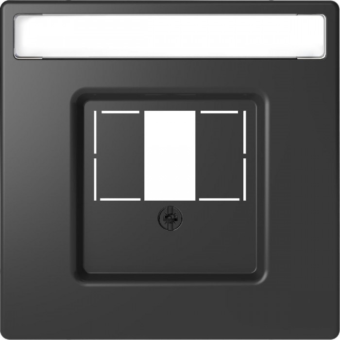 Μετώπη Πρίζας Ηχείων Ή HDMI Ανθρακί MTN4250-6034 D-Life MERTEN
