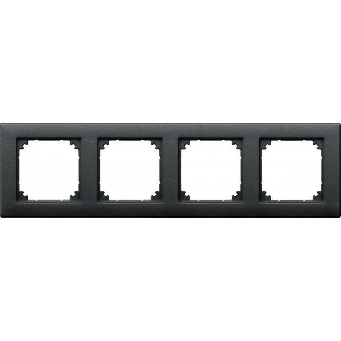 Πλαίσιο 4 Θέσεων Ανθρακί MTN486414 System-M MERTEN