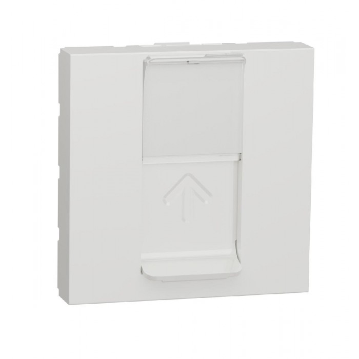 Πριζα Δικτύου RJ45 Cat.6 STP 2 Στοιχείων Λευκό NU341718 New Unica