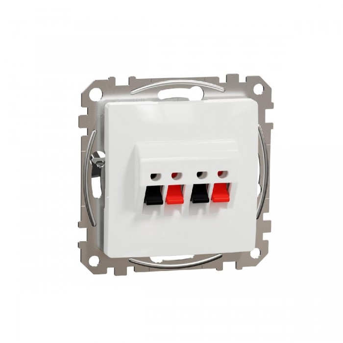 Πρίζα Ηχείων Διπλή Λευκό SDD111411 Sedna SCHNEIDER ELECTRIC