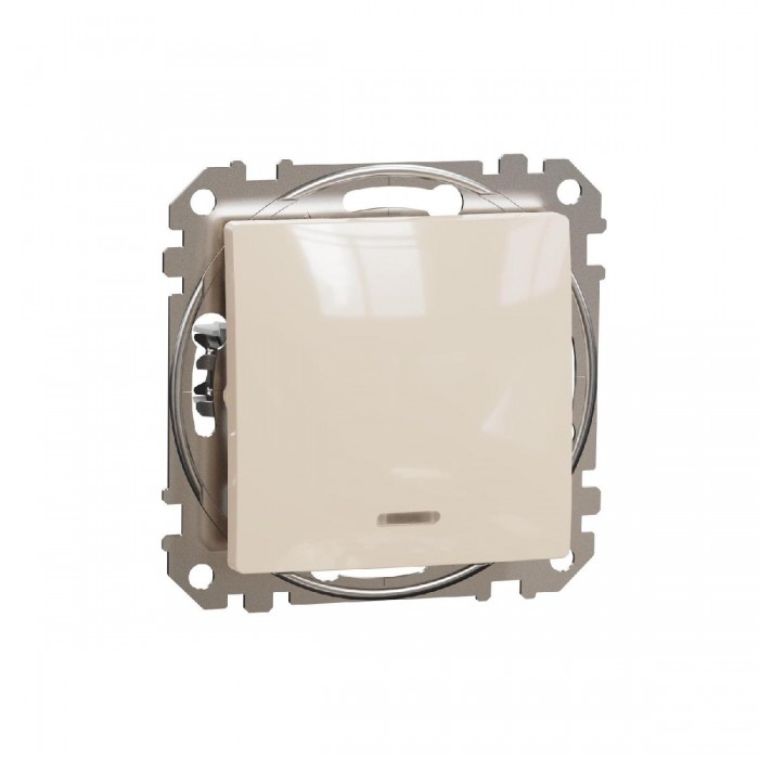 Μπουτόν Μπεζ Με Λυχνία SDD112111L Sedna SCHNEIDER ELECTRIC