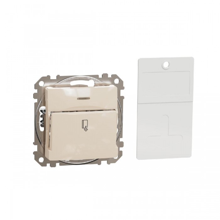 Καρτοδιακόπτης Μπεζ SDD112121 Sedna SCHNEIDER ELECTRIC