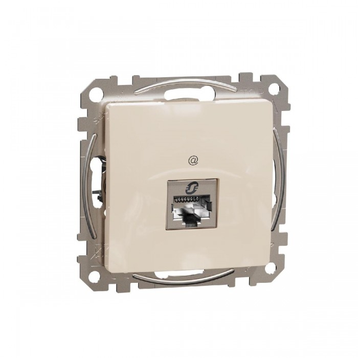 Πρίζα RJ45 Cat6 STP Μπεζ SDD112461S Sedna SCHNEIDER ELECTRIC