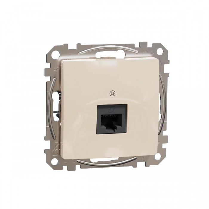 Πρίζα RJ45 Cat6A UTP Μπεζ SDD112466 Sedna SCHNEIDER ELECTRIC