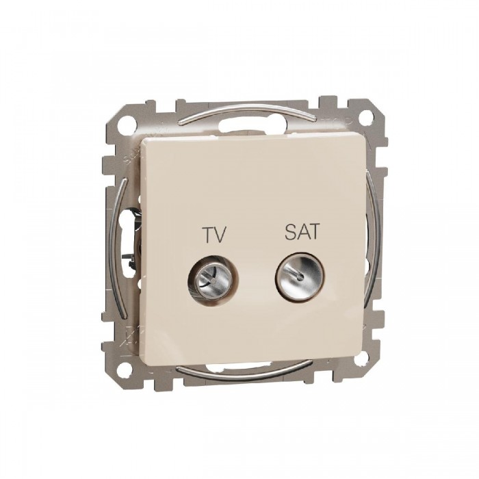 Πρίζα TV-SAT Τερματική 4dB Μπεζ SDD112471S Sedna SCHNEIDER ELECTRIC