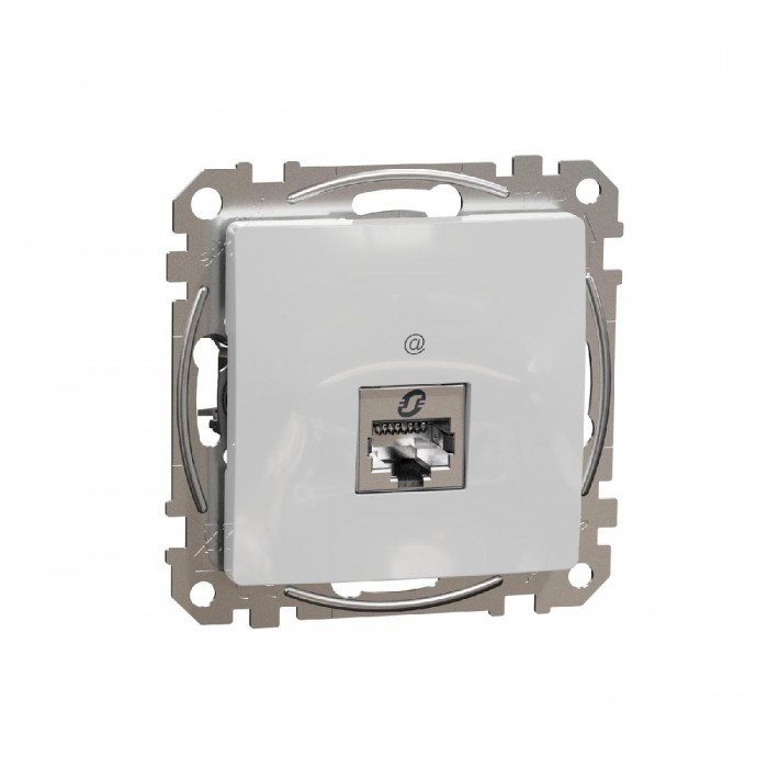 Πρίζα RJ45 Cat6A STP Αλουμίνιο SDD113466S Sedna SCHNEIDER ELECTRIC