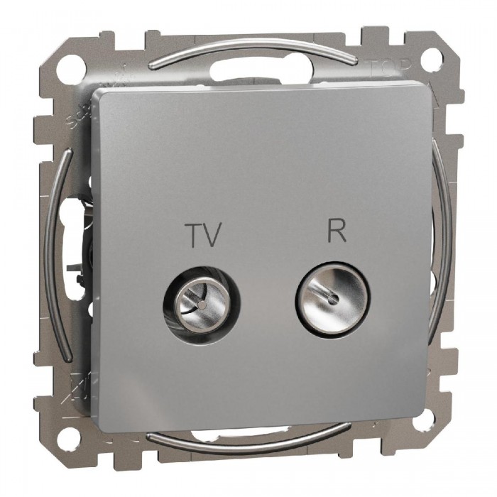 Πρίζα TV-RD Τερματική 4dB Αλουμίνιο SDD113471R Sedna SCHNEIDER ELECTRIC