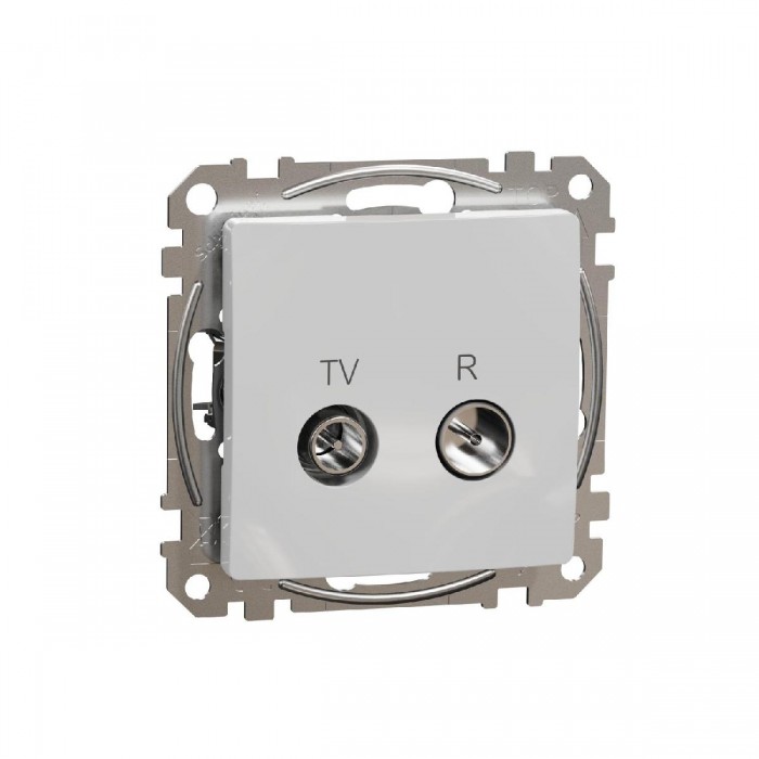 Πρίζα TV-RD Διέλευσης 7dB Αλουμίνιο SDD113474R Sedna SCHNEIDER ELECTRIC