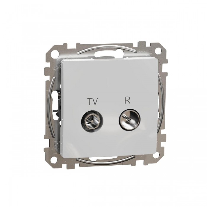 Πρίζα TV-RD Διέλευσης 10dB Αλουμίνιο SDD113478R Sedna SCHNEIDER ELECTRIC