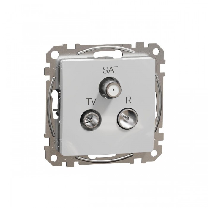 Πρίζα TV-RD-SAT Τερματική 4dB Αλουμίνιο SDD113481 Sedna SCHNEIDER ELECTRIC