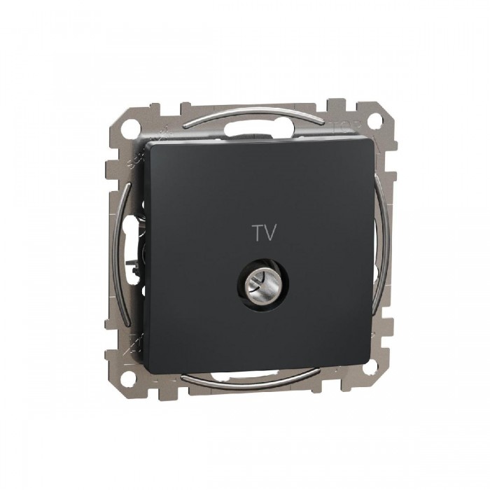 Πρίζα TV Διέλευσης 7dB Ανθρακί SDD114474 Sedna SCHNEIDER ELECTRIC