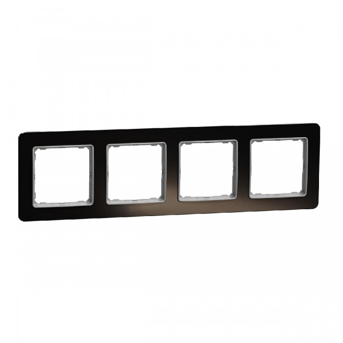 Πλαίσιο 4 Θέσεων Μαύρο SDD361804 Sedna SCHNEIDER ELECTRIC