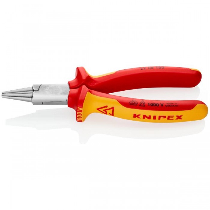 Μυτοτσίμπιδο Στρογγυλό 160mm 22-06-160 KNIPEX