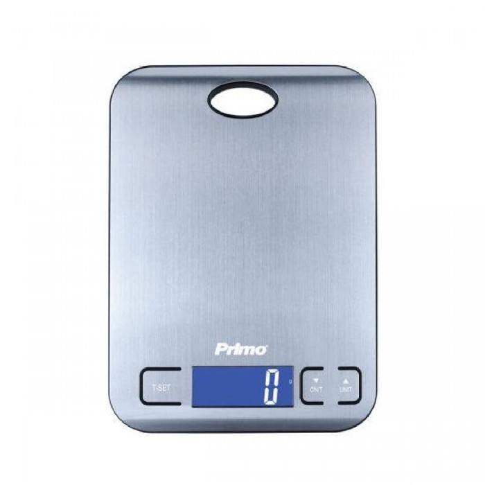 Ζυγαριά Κουζίνας Ψηφιακή 5Kg-1g Ασημί PRKS-40336 PRIMO Ζυγαριά Κουζίνας Ψηφιακή 5Kg-1g Ασημί PRKS-40336 PRIMO