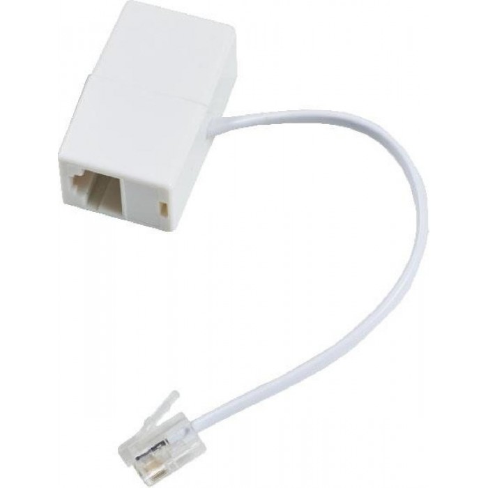 Adaptor Τηλεφώνου 6P4C Αρσενικό Σε Θηλυκά 6P4C Και 8P8C CENTRAL