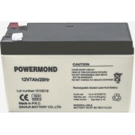 Μπαταρία Μολύβδου Κλειστού Τύπου 12V 7.0Ah POWERMOND Μπαταρία Μολύβδου Κλειστού Τύπου 12V 7.0Ah POWERMOND