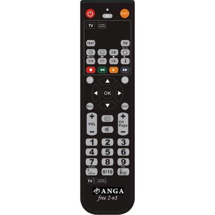 Τηλεχειριστήριο Προγραμματιζόμενο Για TV FREE2-N2 ANGA Τηλεχειριστήριο Προγραμματιζόμενο Για TV FREE2-N2 ANGA